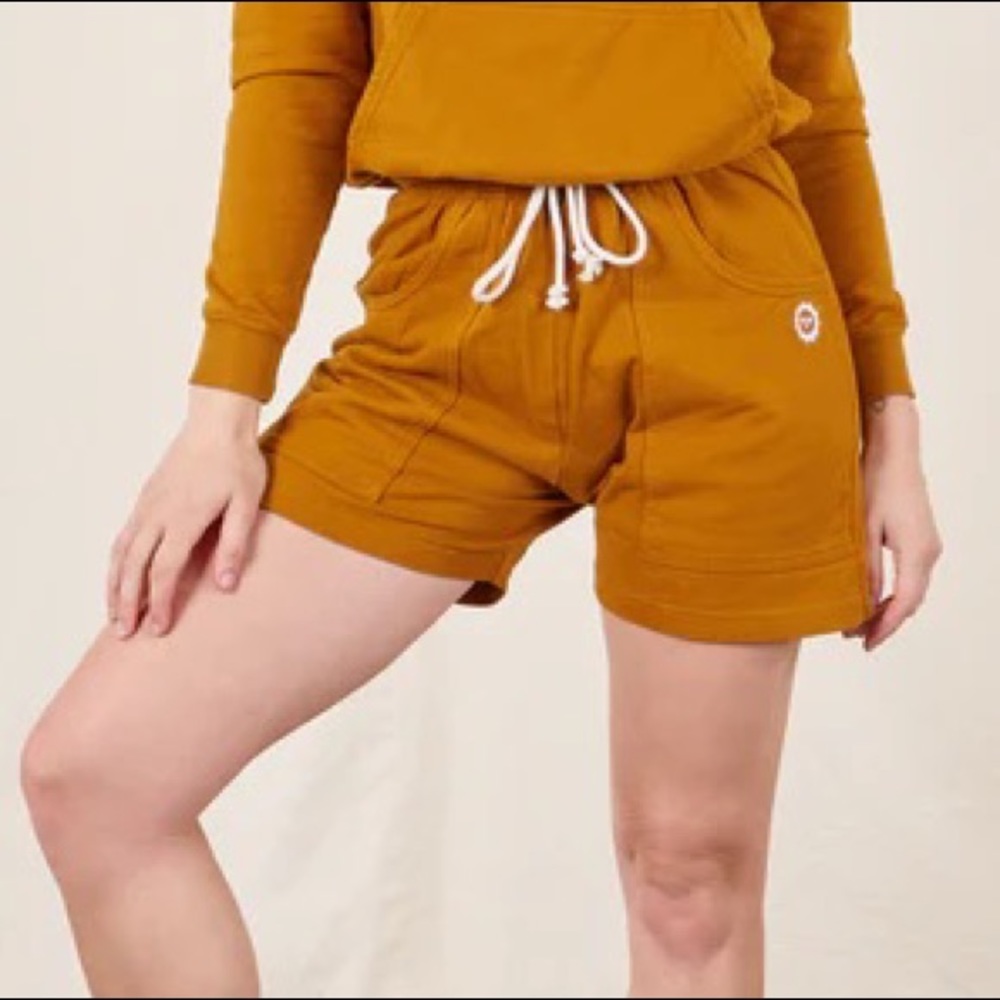 Big Bud Press Sweat Shorts (Spicy Mustard) XL